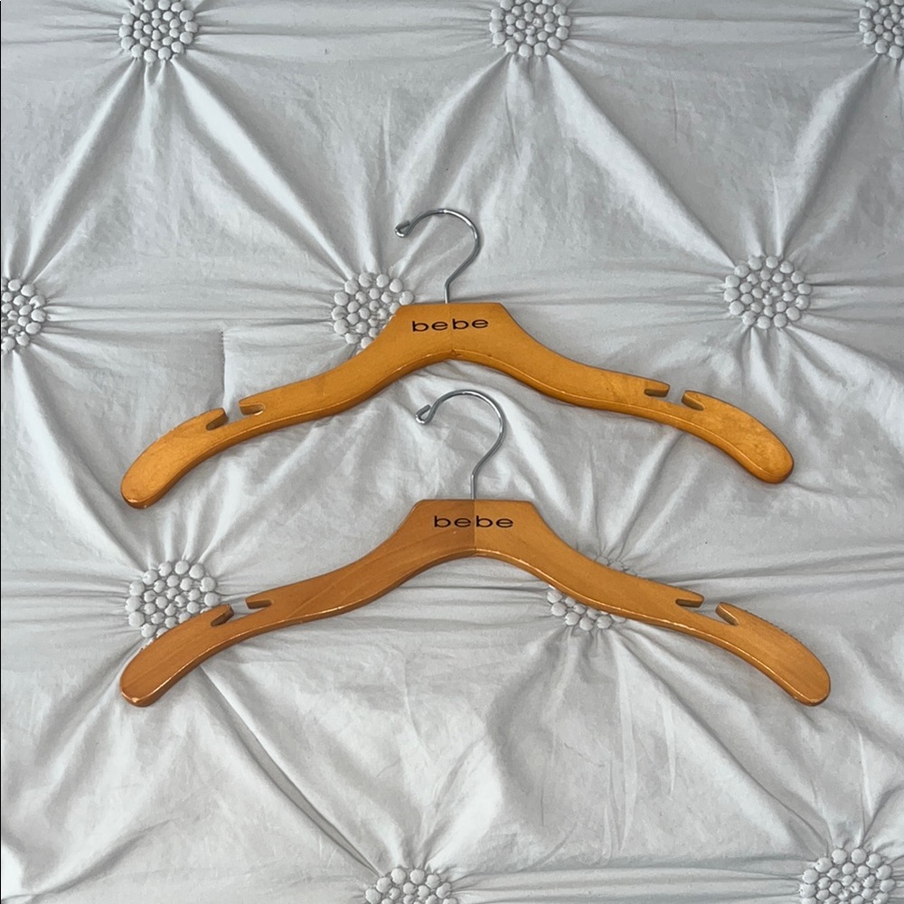 Bebe Stylish Wooden Hangers